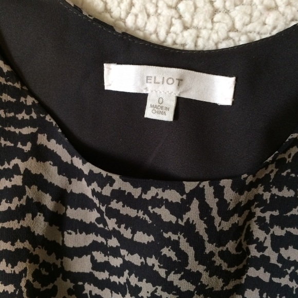 sale Animal Print Eliot by madewell dressSZ0 - Picture 4 of 5